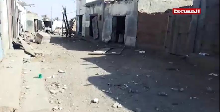جرائم مرتزقة العدوان بحق المدنيين في مدينة الدريهمي بمحافظة الحديدة 31-01-2019