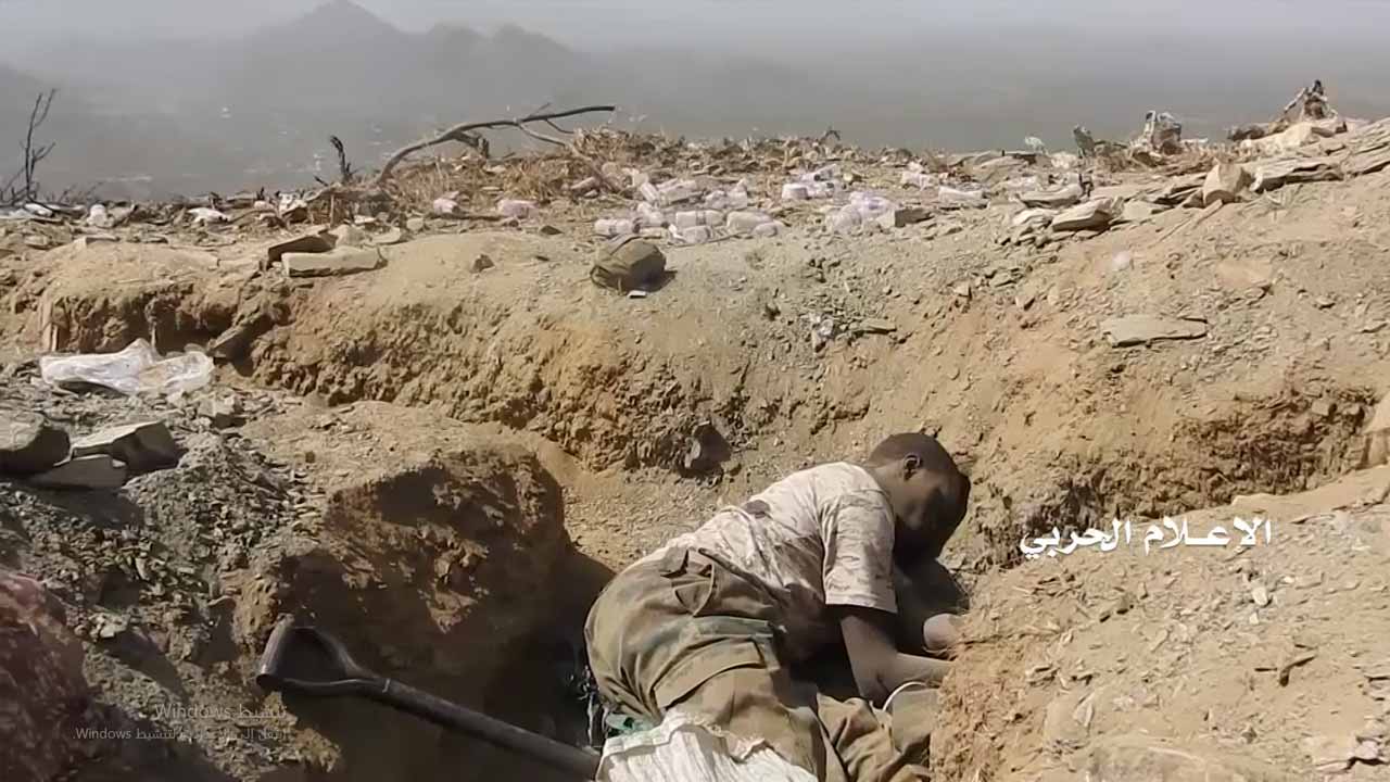 جيزان – تطهير احد مواقع الجيش السعودي شرق جبل الدود وسقوط قتلى سودانين ومرتزقة