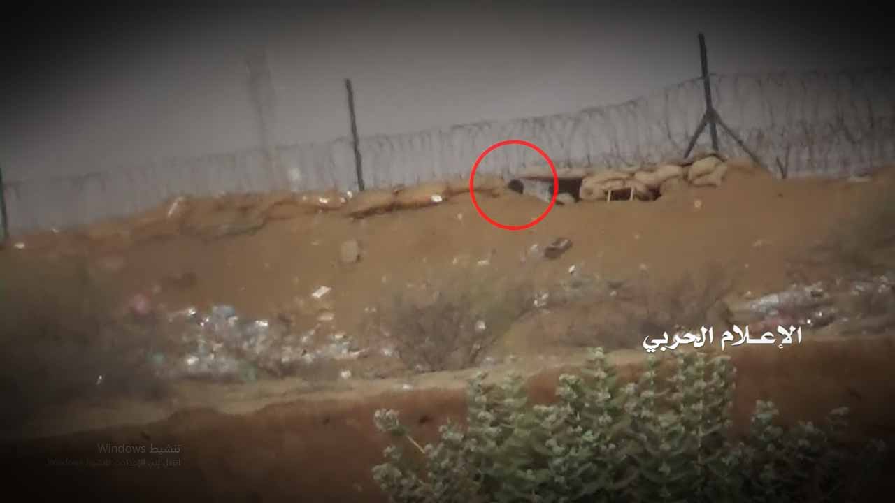 جيزان – استهداف رقابة للمنافقين في الحثيرة بضربة مدفعية مسددة