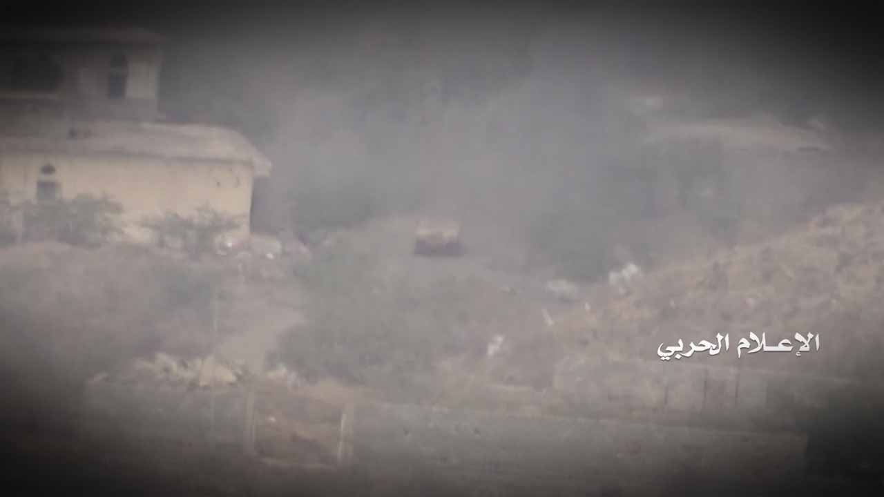 جيزان – استهداف مدفعي مسدد على تجمعات المنافقين شرقي جبل الدود