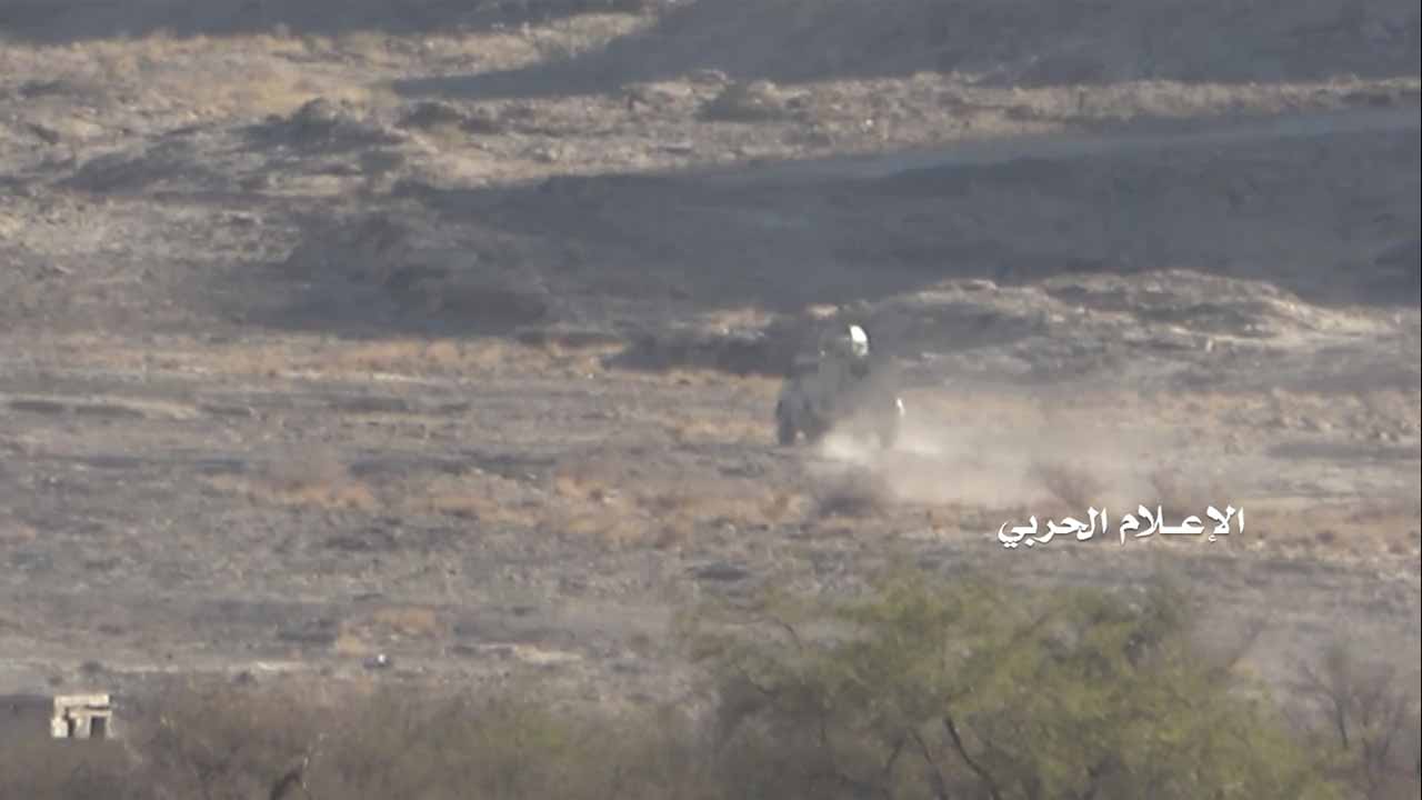 عسير – صد زحف لمرتزقة الجيش السعودي قبالة منفذ علب