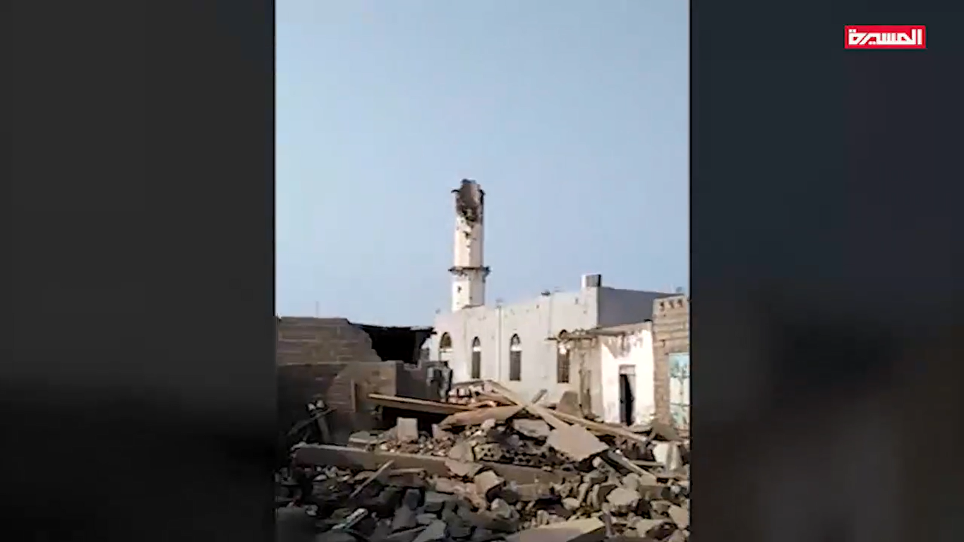 شاهد – إستهداف المواد الاغاثية في مدينة الدريهمي المحاصرة 19-10-2019