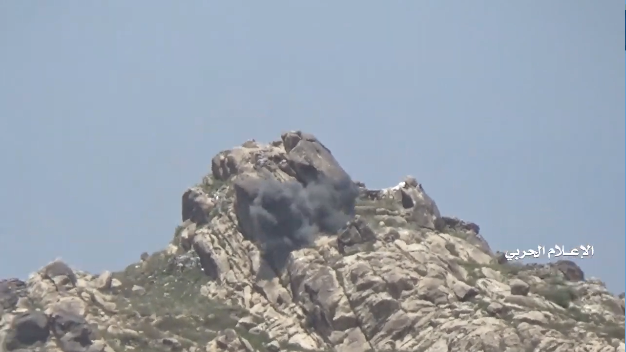جيزان – استهدافات مسددة لسلاح ضد الدروع على مواقع مرتزقة الجيش السعودي قبالة جبل قيس
