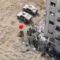 من عملية اسقاط قذيفة أفراد على تجمع للجنود الصهاينة في محور نتساريم جنوب مدينة غزة30-05-2024_1080